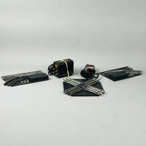 American Flyer Vintage 5 piece Train Track  With Transformer & Crossing Piece